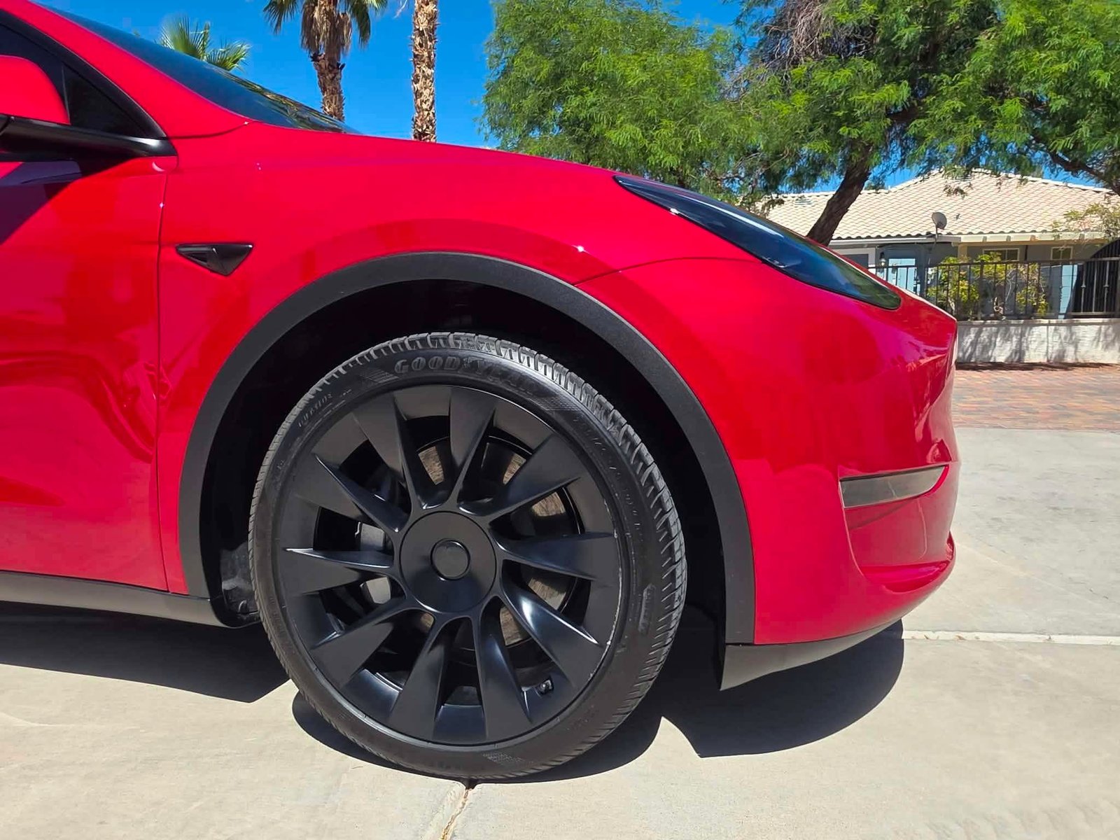 Tesla detailing work